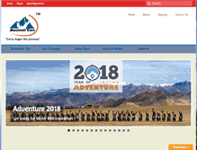 Tablet Screenshot of mountainsilltours.com